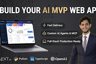 build a fast mvp web app for your startup using ai