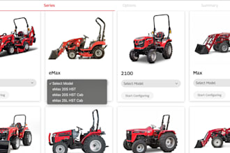 design and develop a professional industrial equipment website
