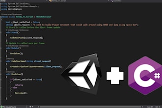 create any unity script for your game