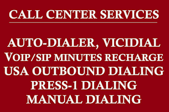 provide auto dialer vicidial for your call center with tier 1 voip