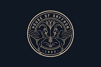 design a minimalist, luxury, and unique business logo