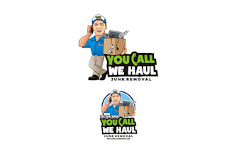 design professional junk removal company logo