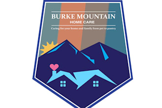 design memorable mountain home care logo