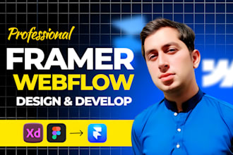 be your expert framer developer or webflow designer to convert figma