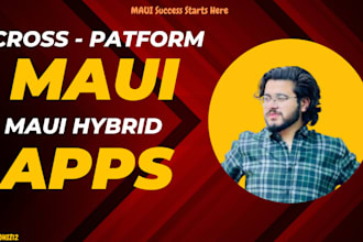do maui apps and projects using c sharp, dotnet, blazor, asp net core, xamarin