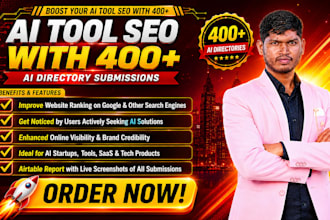 list your ai or saas product on 400 ai directories manually