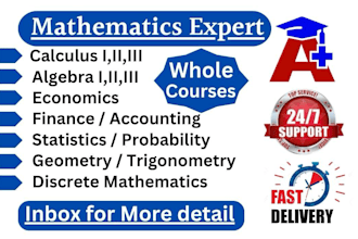 be your experienced math tutor, calculus, algebra and discrete math