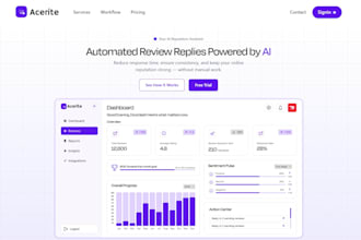 build react,nextjs landing pages,CRM dashboards