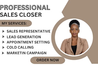 high ticket sales closer sales representative sales lead sales agent