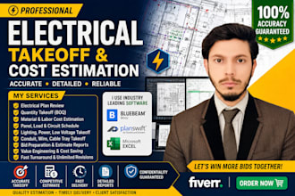 do electrical and construction cost estimation