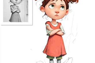create top quality cartoon characters for childrens books and commercial art