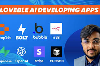 built lovable ai setup with supabase and replit