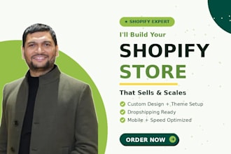 build a professional shopify store for your brand