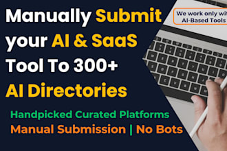 manually submit your ai or saas tool to 300 directories