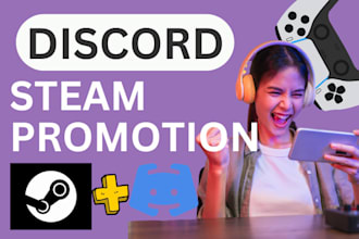 do discord server promotion for steam game, steam game discord promotion