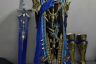 create wearable cosplay armor 3d anime cosplay prop 3d anime game cosplay prop