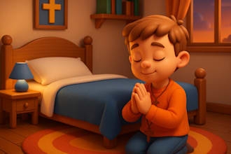 do christian children book illustration, kids illustration, KDP formatting