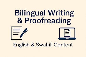 polish your writing with accurate proofreading and editing