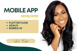 bubble mobile app development, android, IOS, app development, flutter developer