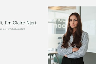 be your virtual assistant for email management, calendar schedulling, data entry