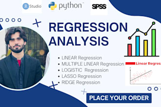 do linear,multiple linear, logistic regression with stata, rstudio, spss, python