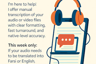 offer farsi and english transcription with free translation included this week