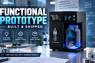 create a functional prototype for your product