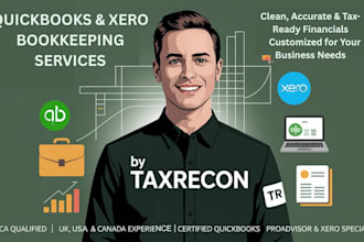 do your accounting and bookkeeping in quickbooks online and xero