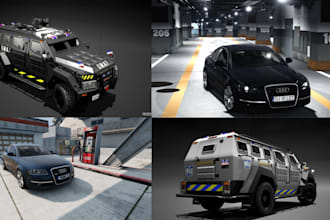 create assetto corsa car, assetto corsa track and assetto corsa map for you