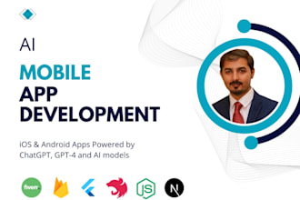 create a custom mobile app with ai, chatgpt and saas integration