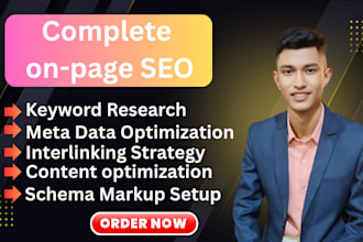 on page SEO optimization for google top ranking
