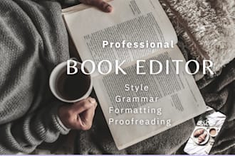 professionally edit and proofread your book or ebook