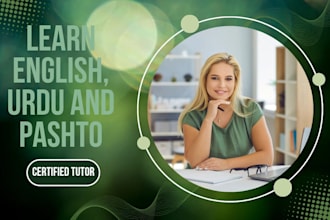 help you be proficient in english, urdu, and pashto