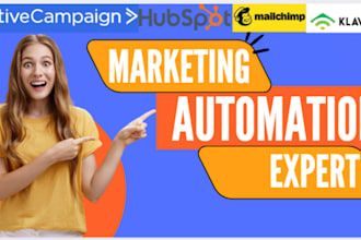 setup activecampaign automation, email design, hubspot pro