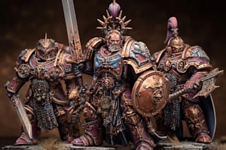 paint your warhammer 40k and age of sigmar miniatures