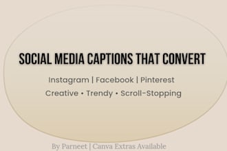 write aesthetic, engaging instagram captions that connect