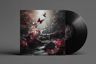 draw a album cover design album cover design