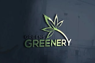 design cannabis, marijuana, weed, hemp, cbd oil, logo