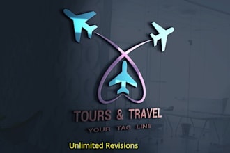 create vintage t shirt airplane aviation logo