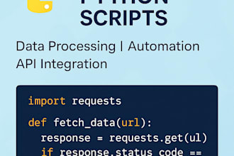 develop custom python scripts and automations