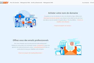 make a modern web plateform