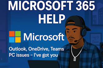 fix microsoft 365, outlook, onedrive, or PC issues remotely