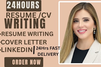 write medical, nursing, executive, federal resume, cv and cover letter