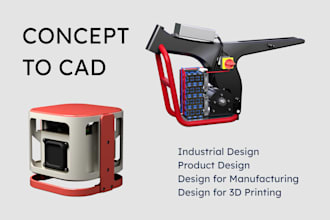 create professional 3d cad models and concept development