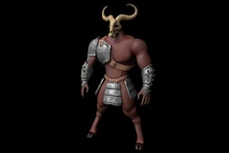 create custom 3d characters for game engines and 3d printing