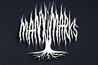 do unique black metal, death metal, doom, heavy logo