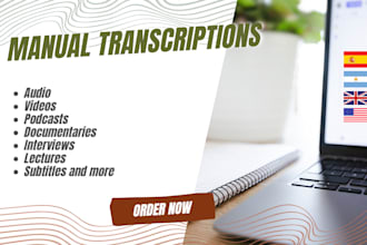 transcribe spanish audio or video accurately and fast