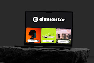 design and develop a premium wordpress website elementor pro