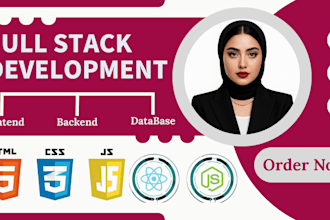 be your full stack web developer and website programmer