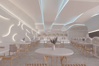 do 3d interiors, renders and immersive walkthrough